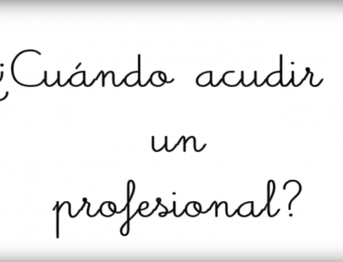 ¿Cuándo acudir a un profesional?