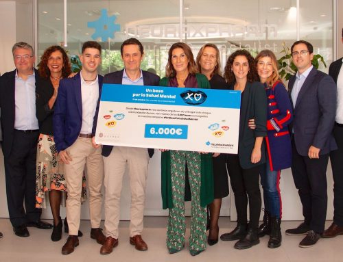 La Fundación Querer y Neuraxpharm recaudan 6.000 euros con la campaña solidaria ‘Un beso por la salud mental’
