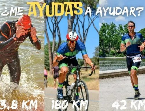 Cruzar la meta del Ironman de Vitoria, el reto solidario de Pane: «Pensar que estoy ayudando a la Fundación Querer y sus niños me da mucha fuerza»