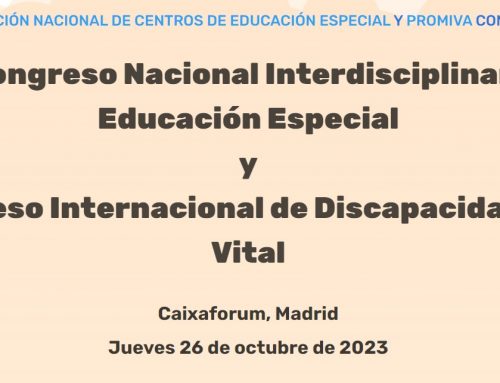 Abiertas las inscripciones para el V Congreso Nacional de Educación Especial: participan nuestra directora, Pilar García de la Granja, y nuestra profe, Carolina Pérez